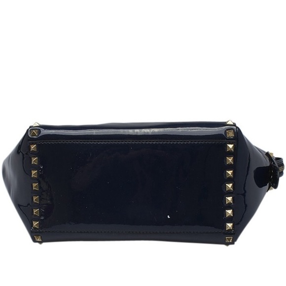 Valentino Rockstud Dark Blue tote bag - Picture 8 of 10